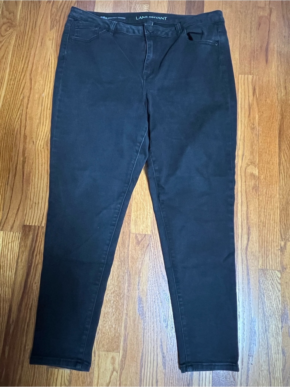 Lane Bryant Black Skinny Stretch Jeans